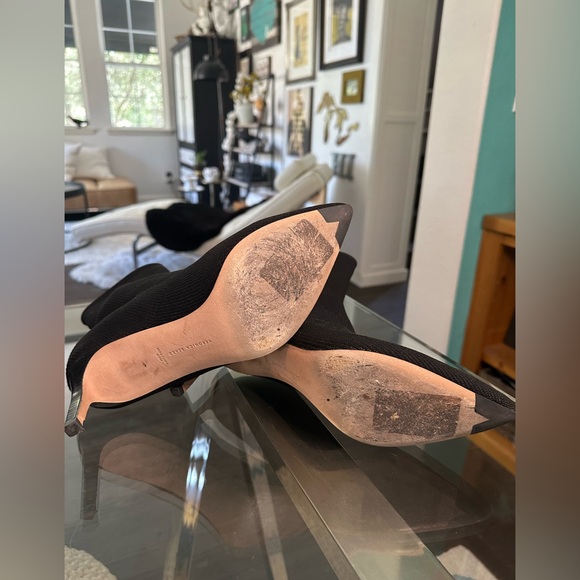 Veronica Beard black sock boots, size 8.5 - Picture 7 of 10